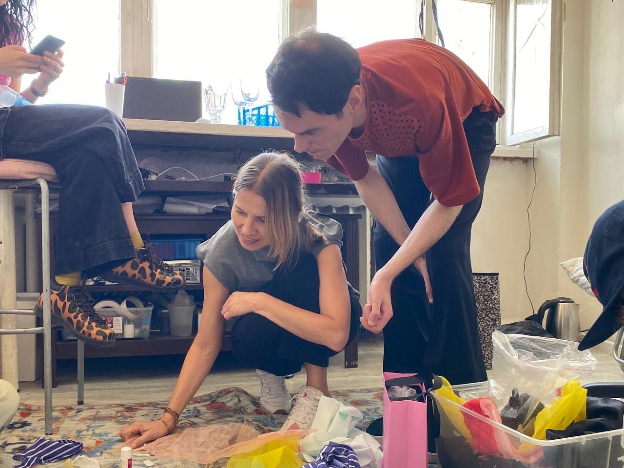 Процесс создания коллажей